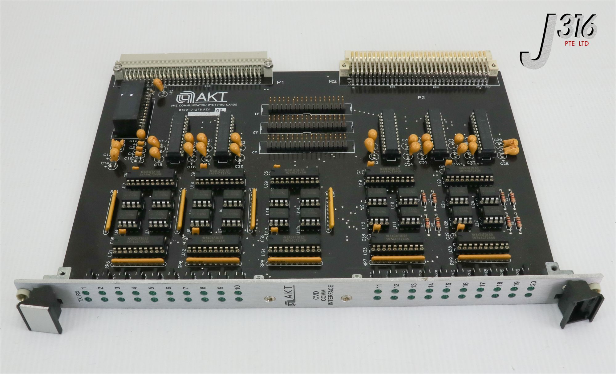 24914 APPLIED MATERIALS PCB, VME COMMUNICATION WITH PMC CARDS 0100